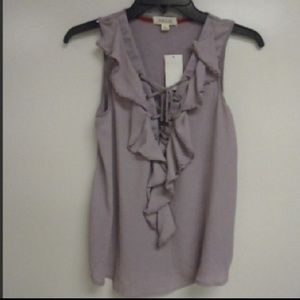 NWT Taylor & Sage Lilac sleeveless top size XS
